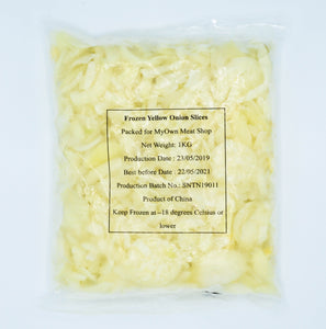 Yellow Onion Slices 1kg/pack
